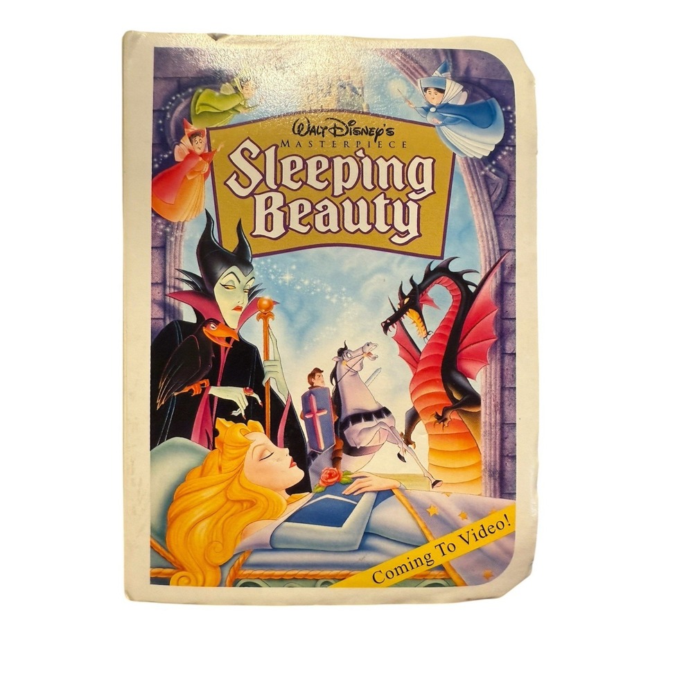 SLEEPING BEAUTY Walt Disney Masterpiece Collection McDonalds Happy Meal Toy 1996 - Picture 2 of 4